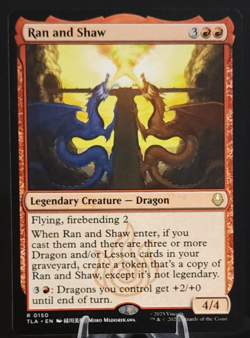 Ran and Shaw 0150 R - Magic: The Gathering - Avatar (NM) - Image 1