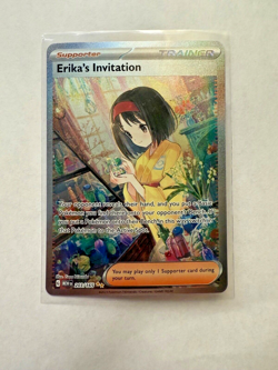 Erika's Invitation 203/165 - Pokemon TCG S&V 151 Illustration Rare!!! - Image 1