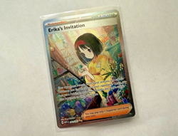 Erika's Invitation 203/165 - Pokemon TCG S&V 151 Illustration Rare!!! - Image 3