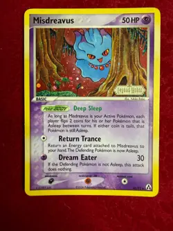 Pokemon TCG Misdreavus Reverse Holo 40/92, Legend Maker (LP) - Image 1