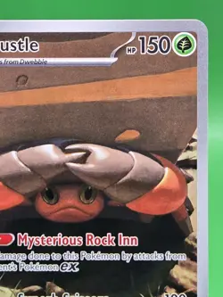 Crustle - 186/182 Destined Rivals Illustration Rare Pokemon - Image 3