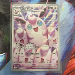 Pokemon TCG Wigglytuff 105/094 Phantasmal Flames Ultra Rare NM Card - Image 1