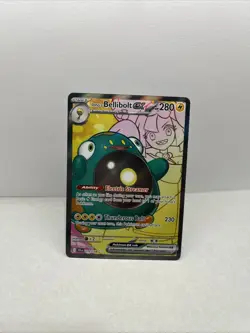 Pokemon TCG Iono's Bellibolt EX Full Art Ultra Rare Holo Card 172/159 - Image 1