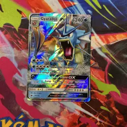 Gyarados GX 18/111 - Crimson Invasion Full Art rare POKEMON card - Mint - Image 1