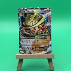 Pokemon M Steelix EX Holo Ultra Rare XY Steam Siege 68/114 240HP Mega Evolution - Image 1