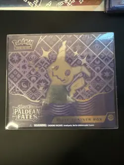 Pokemon TCG - Paldean Fates Elite Trainer Box (ETB) - New Sealed - Case Included - Image 1