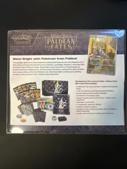 Pokemon TCG - Paldean Fates Elite Trainer Box (ETB) - New Sealed - Case Included - Image 2
