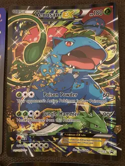 Pokemon XY Jumbo Charizard Blastoise Venusaur Pikachu Card XY121-XY124 Near Mint - Image 4