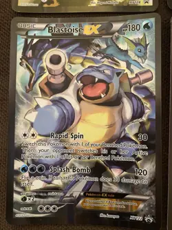 Pokemon XY Jumbo Charizard Blastoise Venusaur Pikachu Card XY121-XY124 Near Mint - Image 5