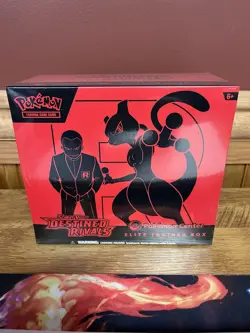 Pokemon Destined Rivals Pokemon Center Elite Trainer Box ETB Sealed - Image 1