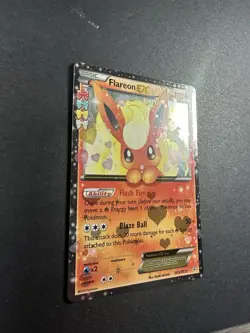 Flareon EX RC6/RC32 Generations: Radiant Collection Ultra Rare Pokemon LP/NM - Image 4
