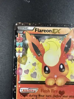 Flareon EX RC6/RC32 Generations: Radiant Collection Ultra Rare Pokemon LP/NM - Image 5
