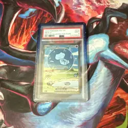 Pokemon Mew ex Special Illustration Rare SV: Paldean Fates PSA 9 Holo 232/091 - Image 1
