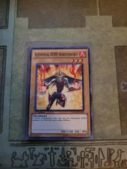 YUGIOH ELEMENTAL HERO BURSTINATRIX RYMP-EN002 COMMON 1ST ED NM ALT ART - Image 1
