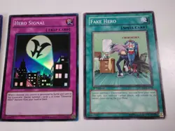 6 Elemental HERO YuGiOh Cards: Masked Hero Dian Secret Rare, Hero Signal - Image 4