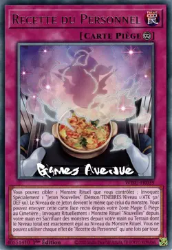 Yu-Gi-Oh ! Recette du Personnel WISU-FR039 VF/RARE - Image 1