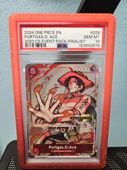 PSA 10 One Piece Event Pack Finalist CS 2023 Portgas D Ace POP 44! - Image 1