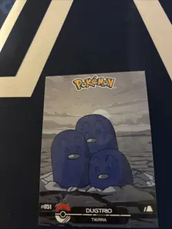 Dugtrio #051 Cracked Ice Holo Crystal Card Collection 2025 - Shadow Pokemon - Image 1