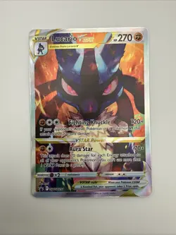 Lucario VSTAR SWSH291 SWSH: Sword & Shield Promo Cards Holo - Image 1