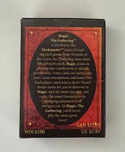Magic the Gathering 4th Edition WOC6100 Starter Deck 60 Cards Game No Rules EUC 742818061001 - Image 2