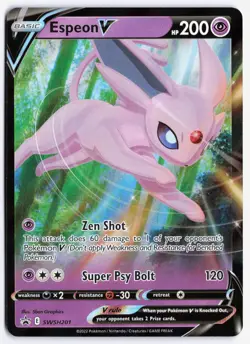 Espeon V - Promo SWSH: Sword & Shield Promo Cards SWSH201 NM - Image 1