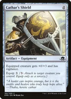 Cathar's Shield = EMN = #192 = Normal = MTG - Image 1