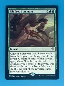 Kindred Summons Commander: Lorwyn Eclipsed Regular - Image 1