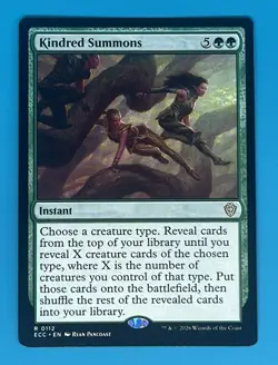 Kindred Summons Commander: Lorwyn Eclipsed Regular - Image 1