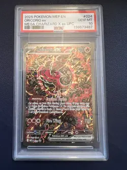 2025 POKEMON BLACK STAR PROMO 024 ORICORIO EX - PSA 10 - Image 1