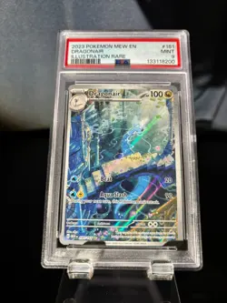 2023 POKEMON MEW EN-151 ILLUSTRATION RARE #181 DRAGONAIR PSA 9 - Image 1