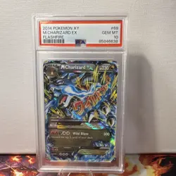 Pokemon M Charizard EX 69/106 Flashfire Ultra Rare Holo PSA 10 - Image 1