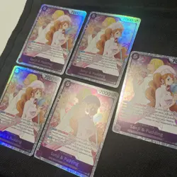 5x One Piece TCG English Sanji and Pudding EB02-035 SR - Image 2