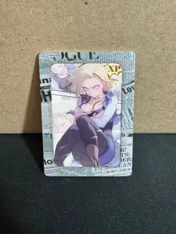 Goddess Story: Genki Parade Anime Waifu DBZ Card Android 18 XP/PX Rarity (Epoxy) - Image 1