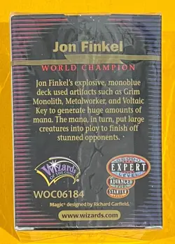 MTG WORLD CHAMPIONSHIP DECK 2000 Finkel (x2) (OldManMTG 008-652) - Image 3
