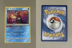 Radiant Greninja 046/189 Radiant Rare Astral Radiance Pokemon NM - Image 3