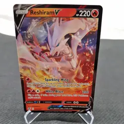 Pokemon TCG Reshiram V Silver Tempest 024/195 Holo Ultra Rare - Image 3