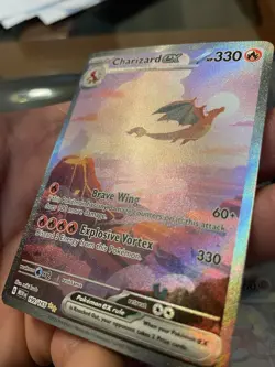 Pokemon TCG Charizard EX 199/165 Scarlet & Violet 151 English NM Condition - Image 5
