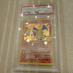 2021 POKEMON CELEBRATIONS CLASSIC COLL #4 CHARIZARD-HOLO PSA 9 - Image 1