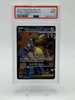 Pokemon Mega Kangaskhan EX 164/132 Full Art Ultra Rare Mega Evolution PSA 9 - Image 4