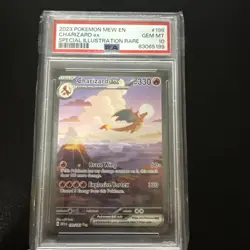 2023 POKEMON MEW EN CHARIZARD ex SPECIAL ILLUSTRATATION RARE - Image 1