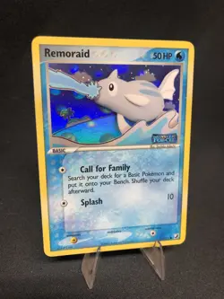 Remoraid 71/115 Pokemon Unseen Forces Stamped Reverse Holo NM - Image 2