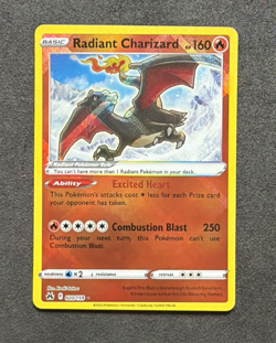 Pokemon TCG Radiant Charizard 020/159 Crown Zenith (NM-MT) - Image 1