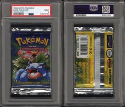 1999 WOTC Pokemon: Base Foil Pack- Complete Artwork Set PSA 9 - Image 3