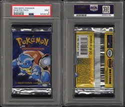 1999 WOTC Pokemon: Base Foil Pack- Complete Artwork Set PSA 9 - Image 5