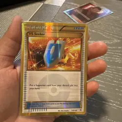 Pokemon Card VS Seeker 110/108 Secret Rare XY Roaring Skies Gold Rare - LP - Image 1
