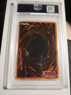 2002 YU GI OH CARD LEGENDARY BLUE EYES PSA GRADED NM 7 - Image 2