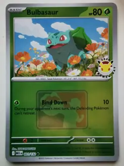 Bulbasaur 001/132 Pokemon Day Promo Foil: Pokemon Card NM - Image 1