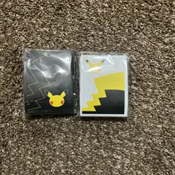 Pokemon Center Celebrations ETB Card Sleeves & Standard ETB Sleeves - Sealed - Image 1