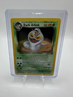 Dark Arbok Holo 2/82 - Team Rocket - Vintage - Pokemon TCG - Image 2