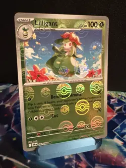 Lilligant (Poke Ball Pattern) 007/086 Sv: Black Bolt Holo Near Mint Pokemon TCG - Image 1